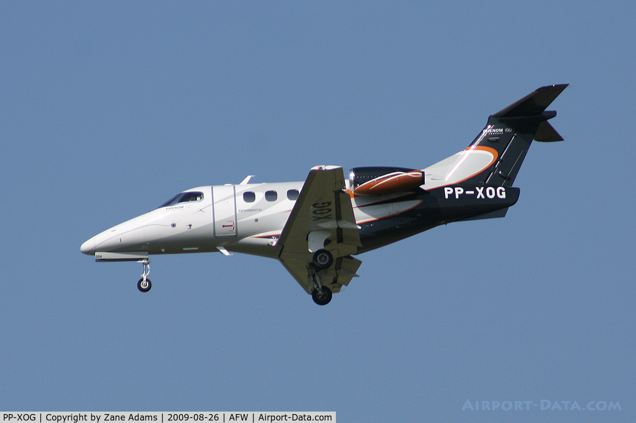 PP-XOG, 2008 Embraer EMB-500 Phenom 100 C/N 50000004, Embraer Phenom 100 demonstrator at Alliance - Fort Worth