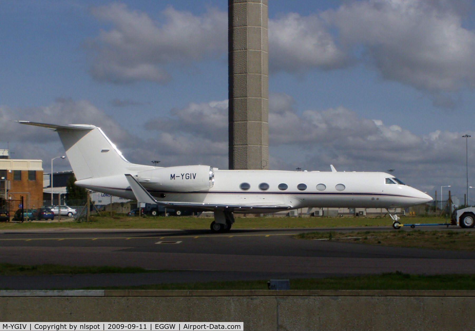 M-YGIV, 1988 Gulfstream Aerospace G-IV C/N 1080, ...