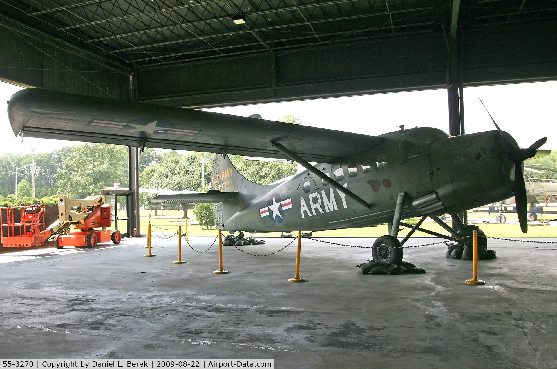 55-3270, 1955 De Havilland Canada U-1A Otter C/N 116, This Canadian bushplane served the US Army well for transport duties.