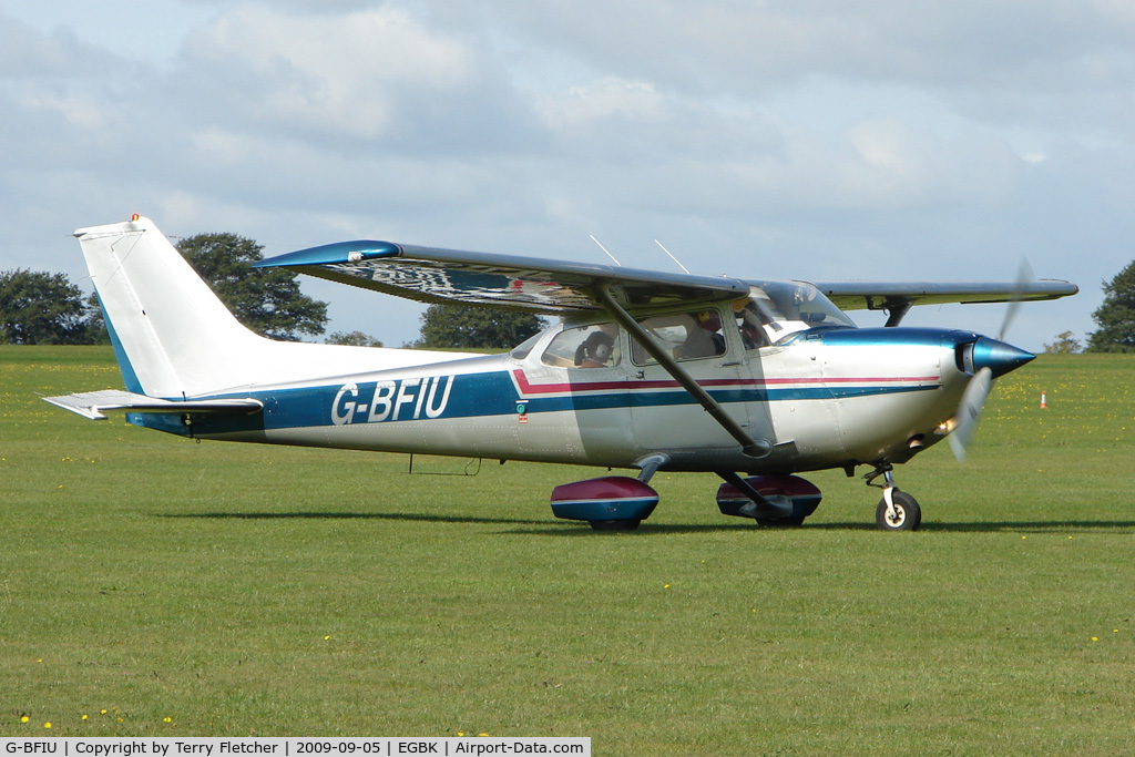 G-BFIU, 1977 Reims FR172K Hawk XP C/N FR172-00591, Visitor to the 2009 Sywell Revival Rally
