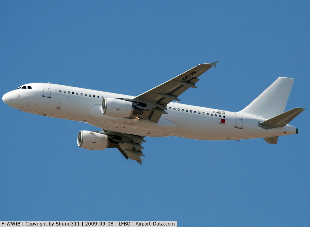 F-WWIB, 2009 Airbus A320-214 C/N 4030, C/n 4030 - To be A9C-AB