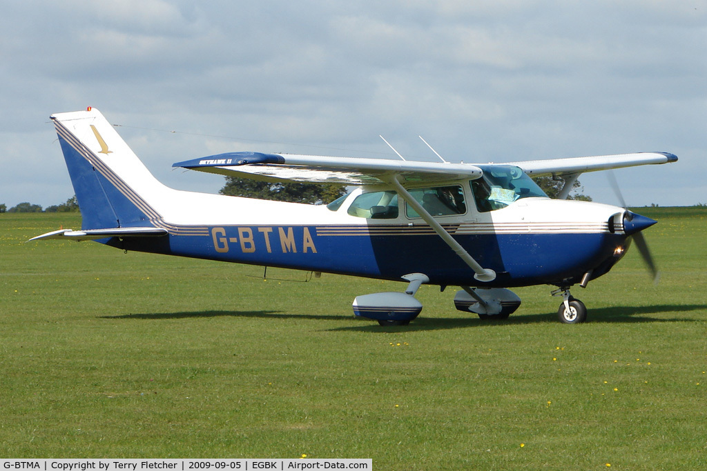 G-BTMA, 1980 Cessna 172N C/N 172-73711, Visitor to the 2009 Sywell Revival Rally