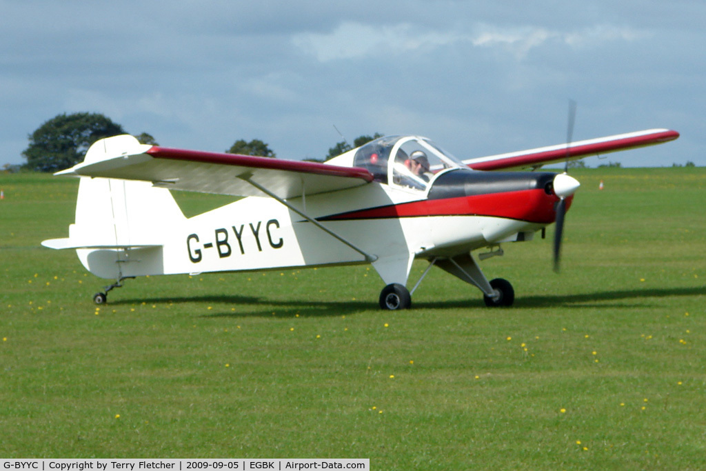 G-BYYC, 2000 Hapi Cygnet SF-2A C/N PFA 182-12311, Visitor to the 2009 Sywell Revival Rally