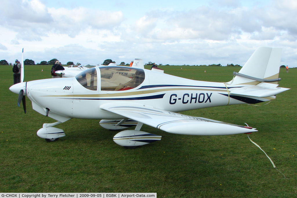 G-CHOX, 2003 Europa XS Tri-Gear C/N PFA 247-13974, Visitor to the 2009 Sywell Revival Rally