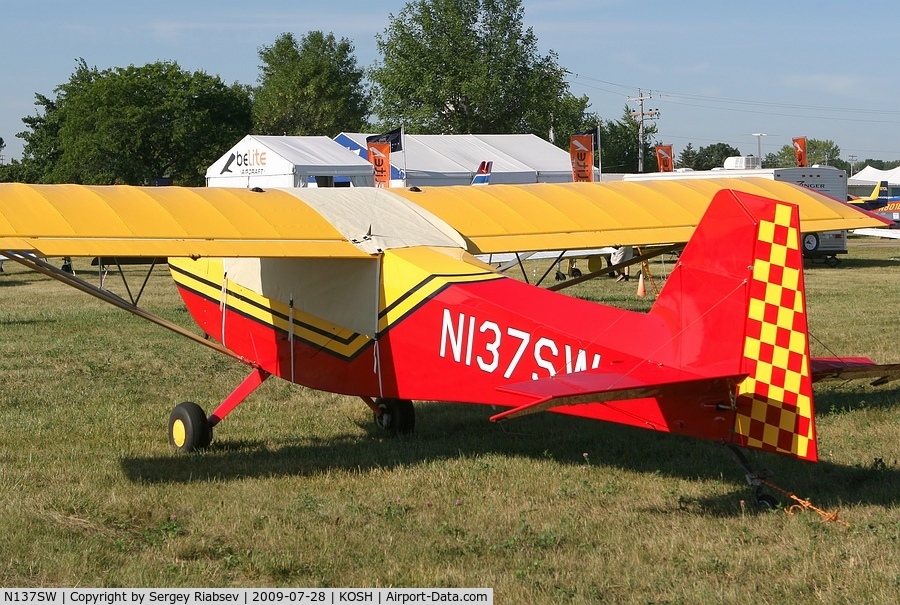 N137SW, Rans S-7S Courier C/N 0105394, EAA AirVenture 2009