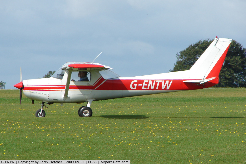 G-ENTW, 1978 Reims F152 C/N 1479, Visitor to the 2009 Sywell Revival Rally