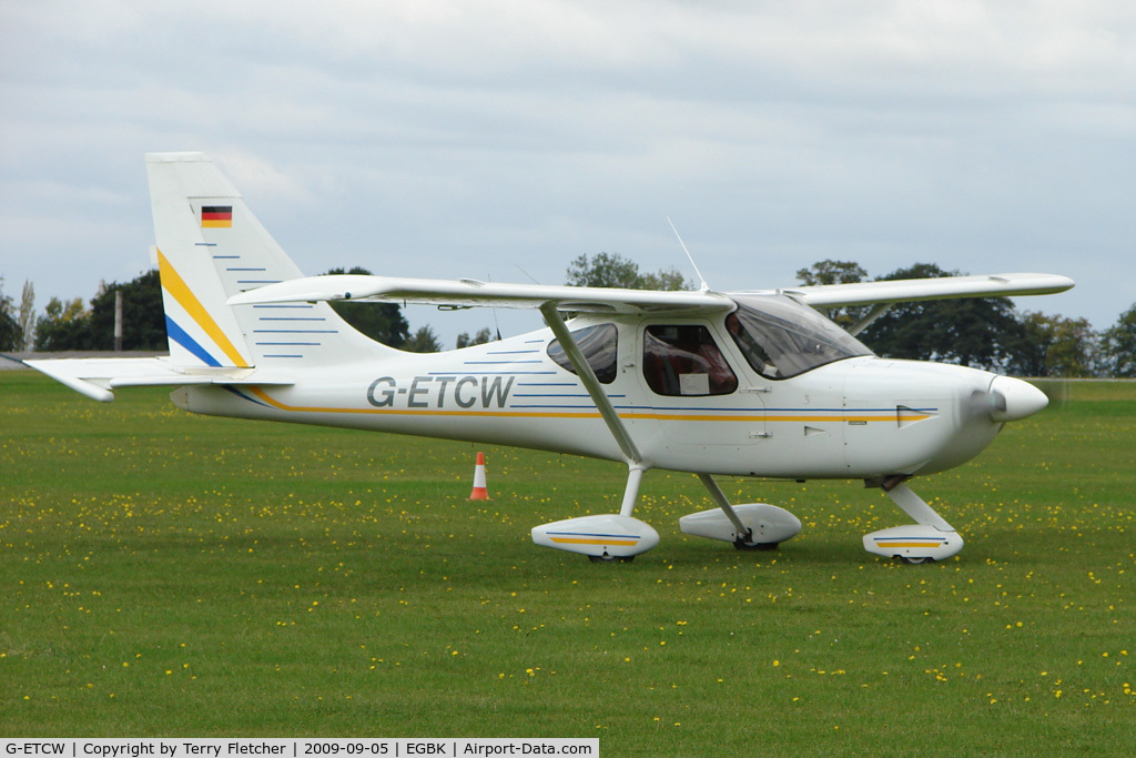 G-ETCW, 1999 Stoddard-Hamilton GlaStar C/N 5627, Visitor to the 2009 Sywell Revival Rally