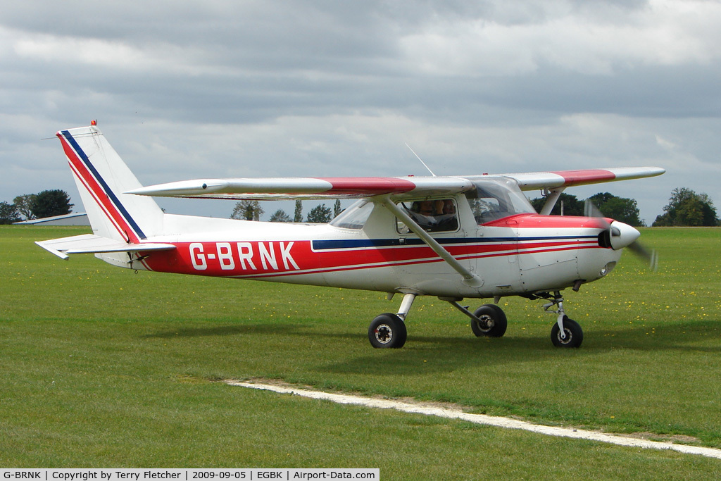 G-BRNK, 1977 Cessna 152 C/N 152-80479, Visitor to the 2009 Sywell Revival Rally