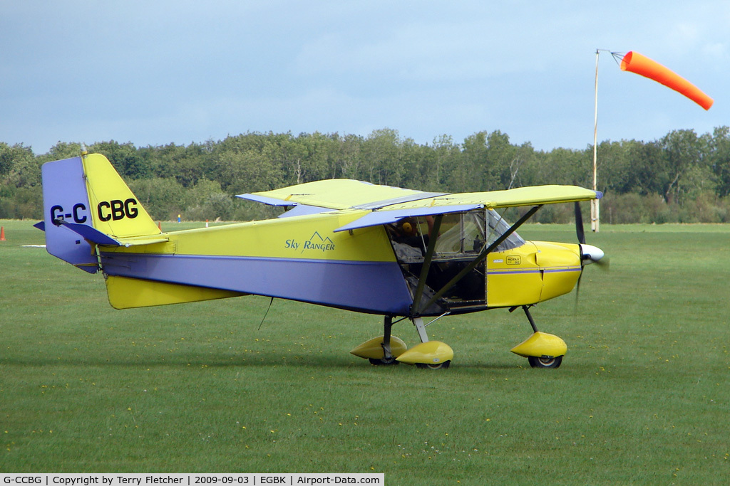 G-CCBG, 2002 Best Off Skyranger 912(2) C/N BMAA/HB/240, Visitor to the 2009 Sywell Revival Rally