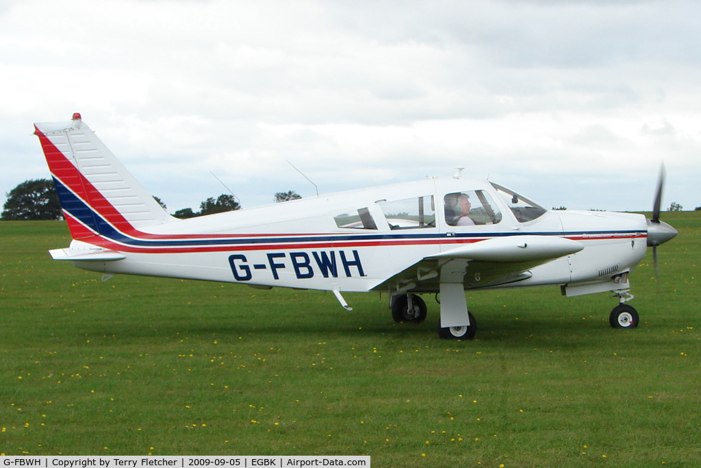 G-FBWH, 1968 Piper PA-28R-180 Cherokee Arrow C/N 28R-30368, Visitor to the 2009 Sywell Revival Rally