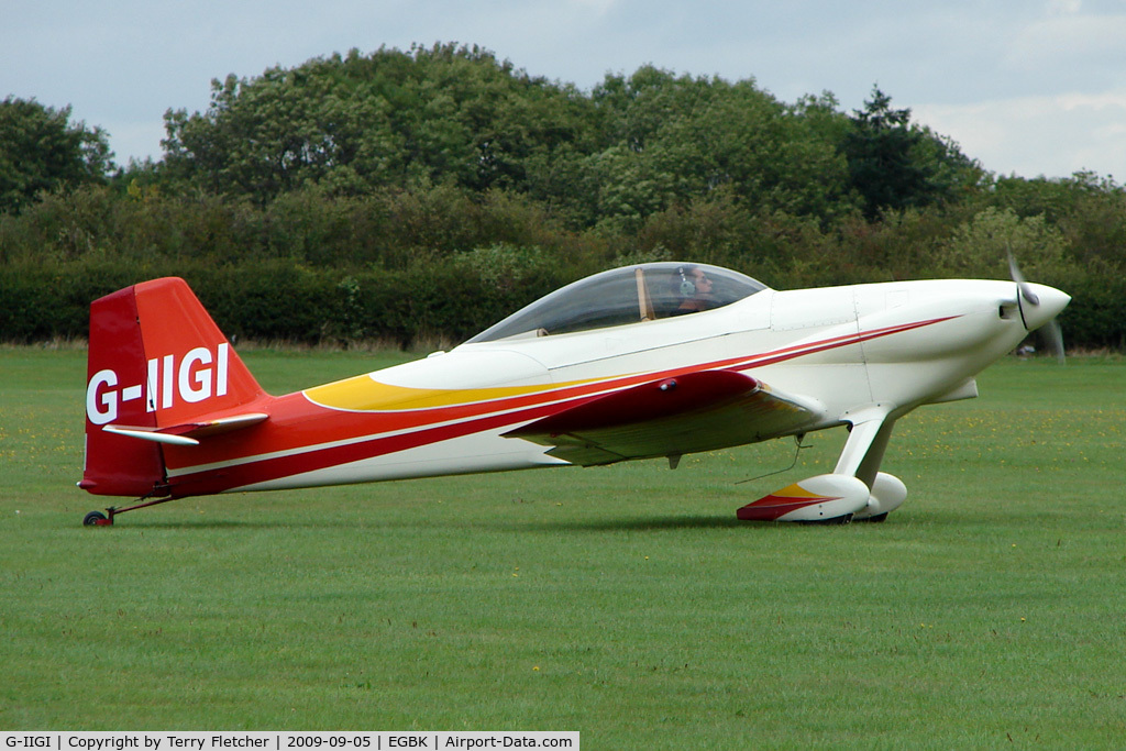 G-IIGI, 1987 Vans RV-4 C/N 381, Visitor to the 2009 Sywell Revival Rally