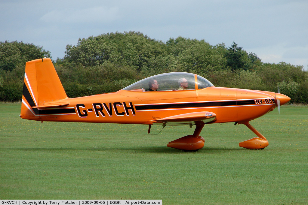 G-RVCH, 2009 Vans RV-8A C/N PFA 303-14116, Visitor to the 2009 Sywell Revival Rally