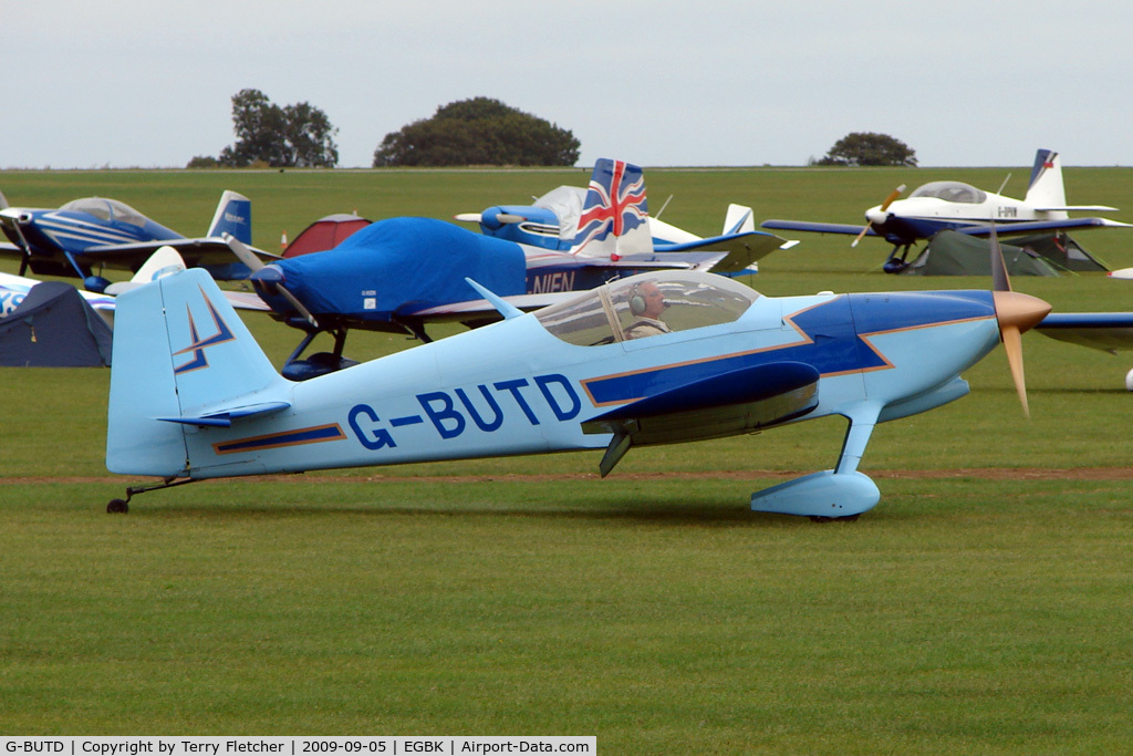 G-BUTD, 1993 Vans RV-6 C/N PFA 181-12152, Visitor to the 2009 Sywell Revival Rally