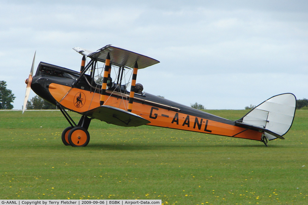 G-AANL, 1929 De Havilland DH.60M Moth C/N 1446, Visitor to the 2009 Sywell Revival Rally