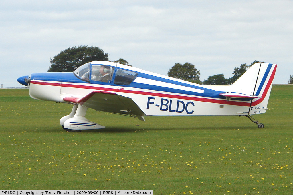 F-BLDC, SAN Jodel D-150A Mascaret C/N 05, Visitor to the 2009 Sywell Revival Rally