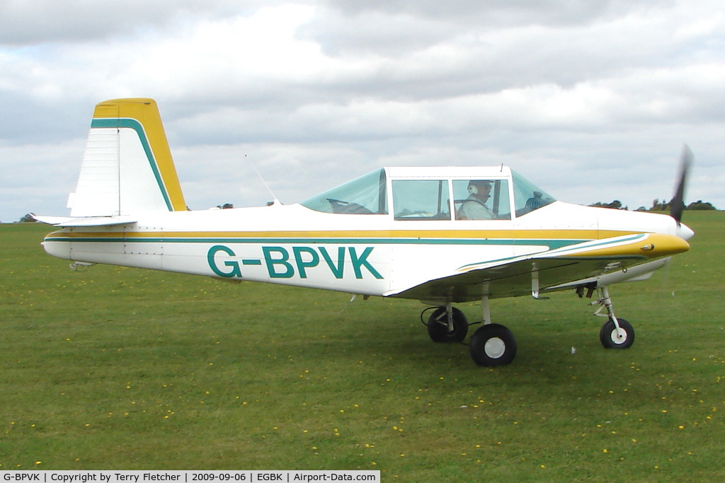 G-BPVK, 1971 Varga 2150A Kachina C/N VAC-85-77, Visitor to the 2009 Sywell Revival Rally