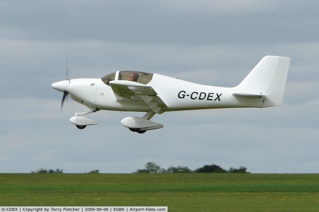 G-CDEX, 2004 Europa Tri Gear C/N PFA 247-12507, Visitor to the 2009 Sywell Revival Rally