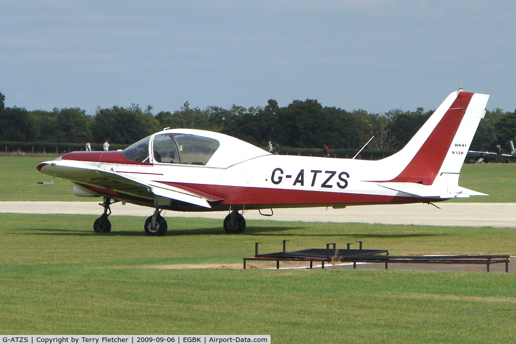 G-ATZS, 1966 Wassmer WA-41 Baladou C/N 128, Visitor to the 2009 Sywell Revival Rally