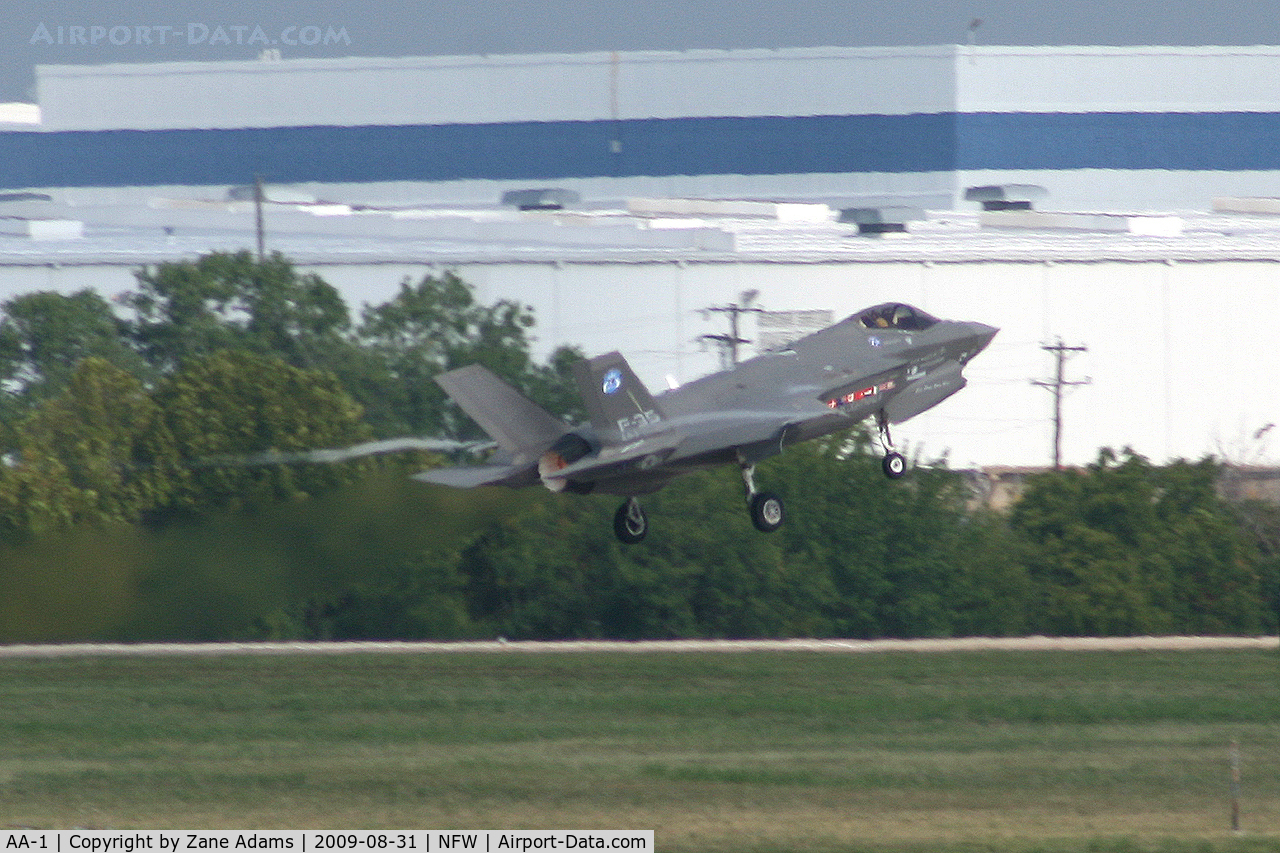 AA-1, 2006 Lockheed Martin F-35A Lightning II C/N AA-1, Lockheed Martin F-35A #1-  AA-1 at Fort Worth