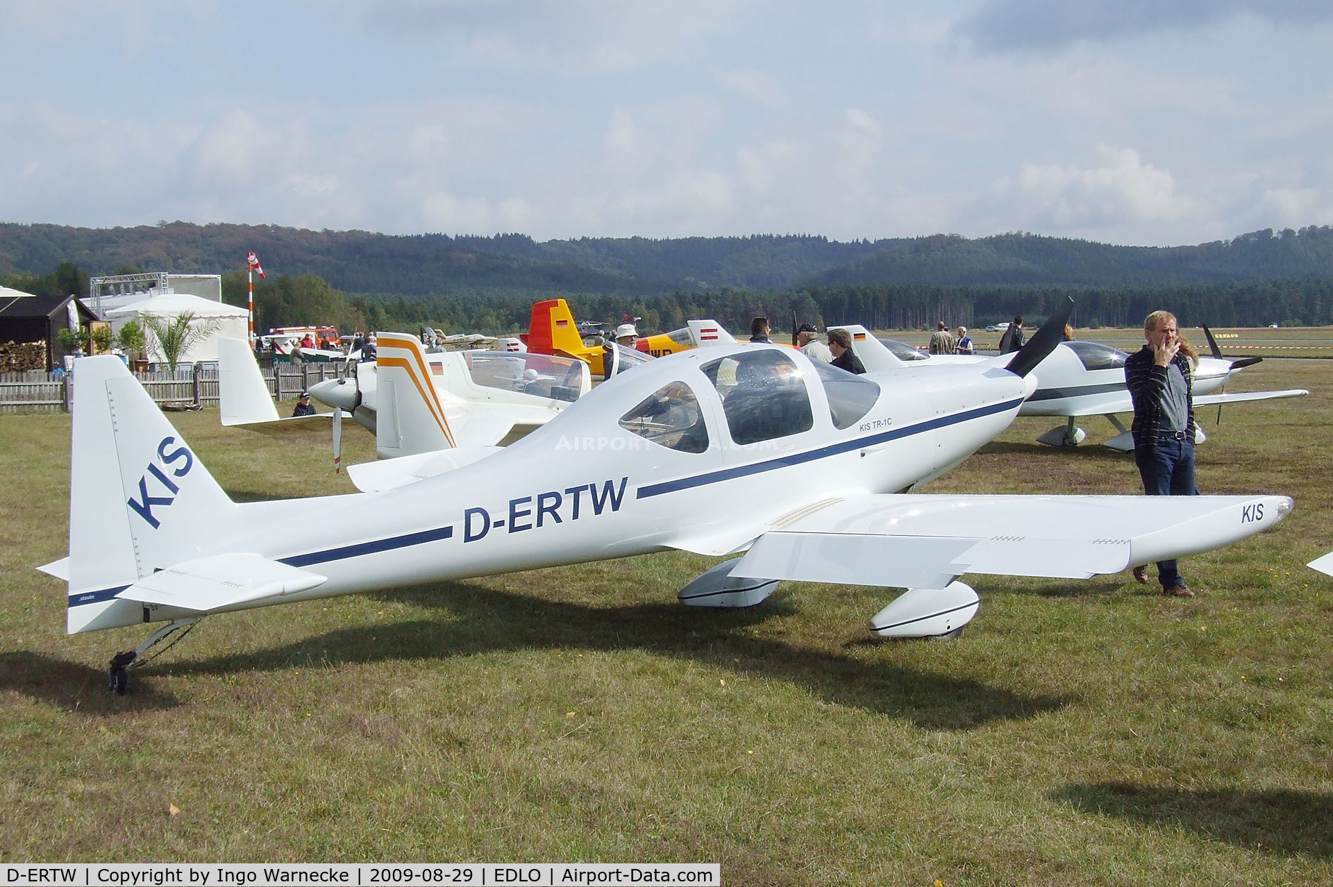 D-ERTW, Tri-R Kis TR-1 C/N 104, KIS (Twellmann) TR-1C at the 2009 OUV-Meeting at Oerlinghausen airfield