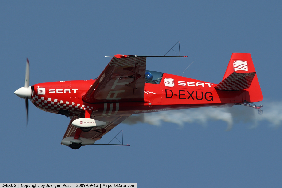 D-EXUG, 2002 Extra EA-300L C/N 152, Red Bull Air Race Porto 2009 - Extra EA-300L