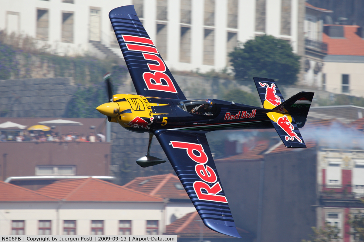 N806PB, MX Aircraft MXS C/N 4, Red Bull Air Race Porto 2009 - Peter Besenyei