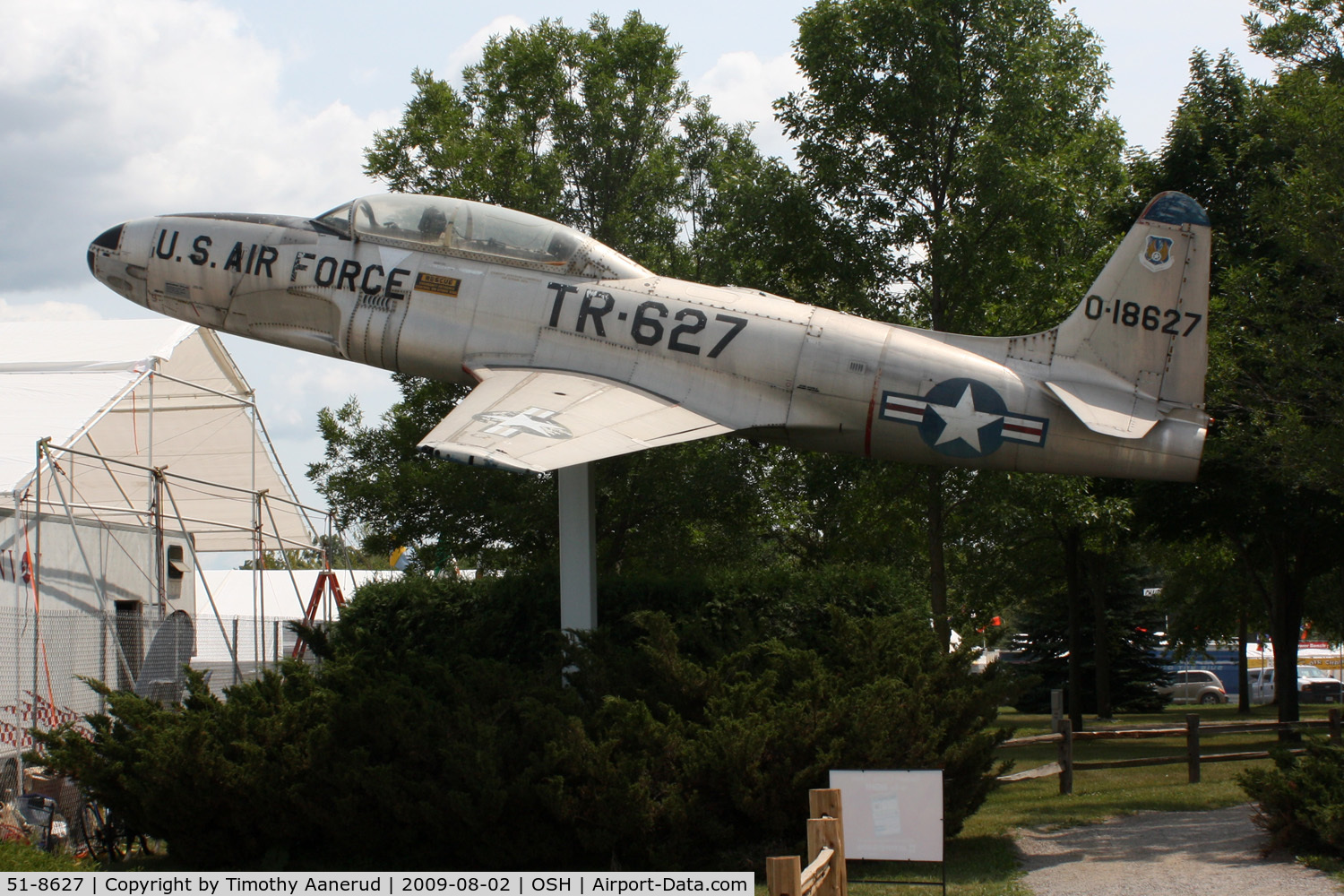 51-8627, 1951 Lockheed T-33A Shooting Star C/N 580-6411, 1951 Lockheed T-33A-1-LO, c/n: 580-6411