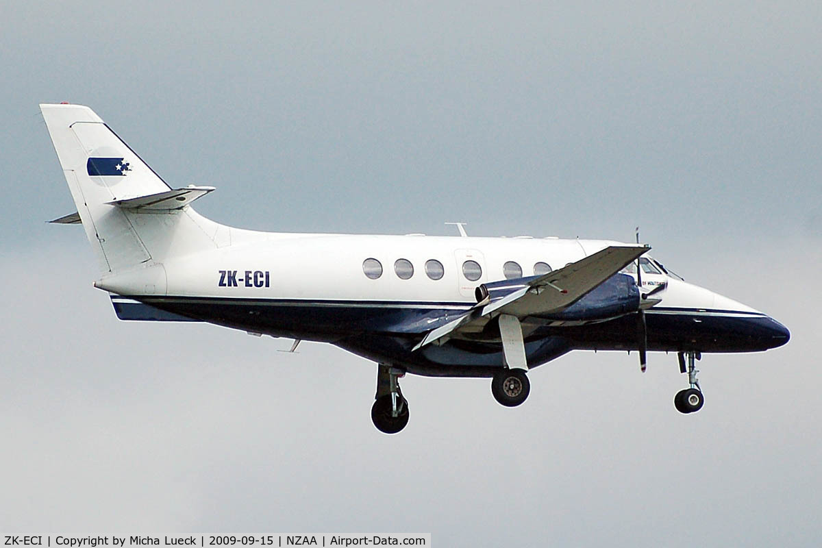 ZK-ECI, 1991 British Aerospace BAe-3201 Jetstream C/N 946, At Auckland