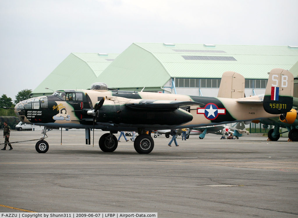 F-AZZU, 1945 North American B-25J Mitchell Mitchell C/N 108-47562, Participant of the Aviation Centennial Airshow...