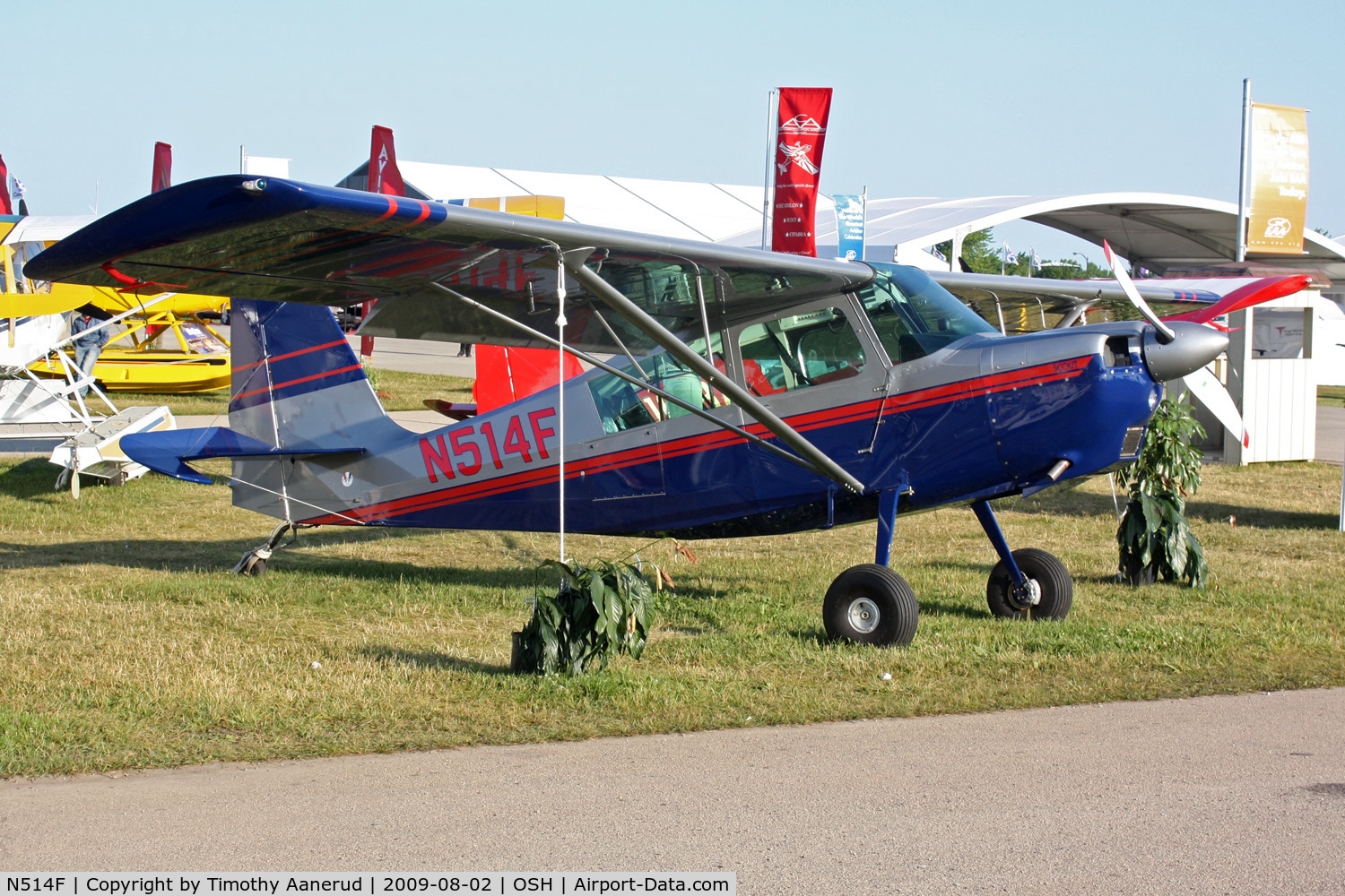 N514F, American Champion 8GCBC Scout C/N 514-2009, American Champion Aircraft 8GCBC, c/n: 514-2009