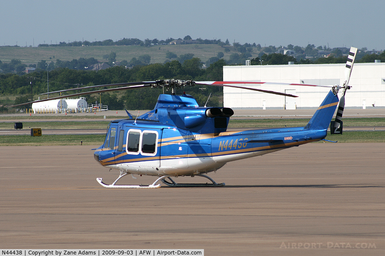 N44438, 2005 Bell 412EP C/N 36380, At Alliance Fort Worth