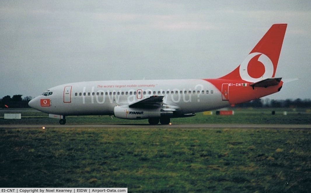 EI-CNT, 1980 Boeing 737-230 C/N 22115, B737-230 c/n 22115 Operated by Ryanair 1996-2002