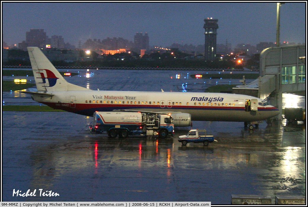 9M-MMZ, Boeing 737-4H6 C/N 26457, Malaysia Airlines