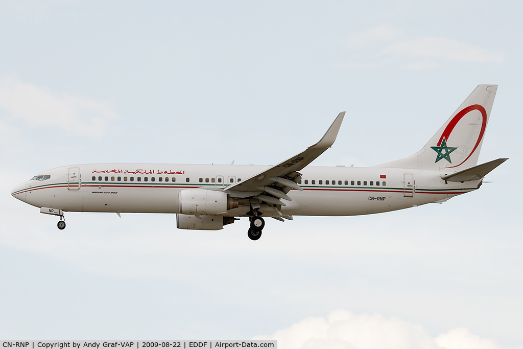 CN-RNP, 2000 Boeing 737-8B6 C/N 28983, Royal Air Maroc 737-800