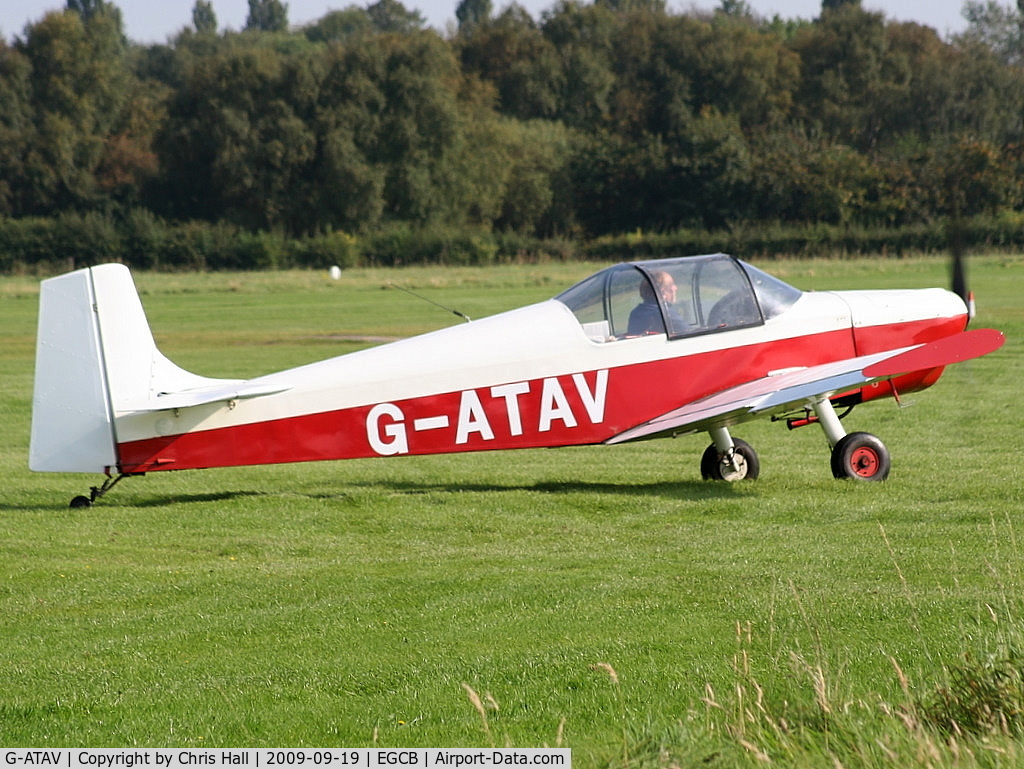 G-ATAV, 1965 Druine D.62C Condor C/N RAE/611, Barton Fly-in and Open Day