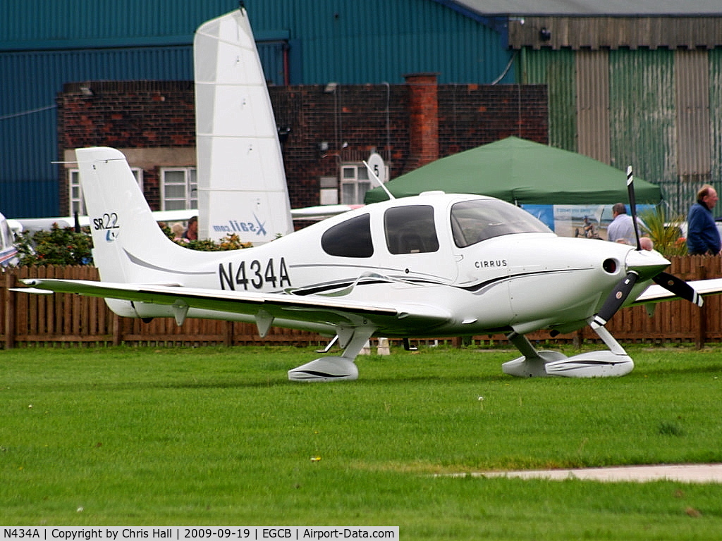N434A, 2005 Cirrus SR22 GTS C/N 1382, Barton Fly-in and Open Day