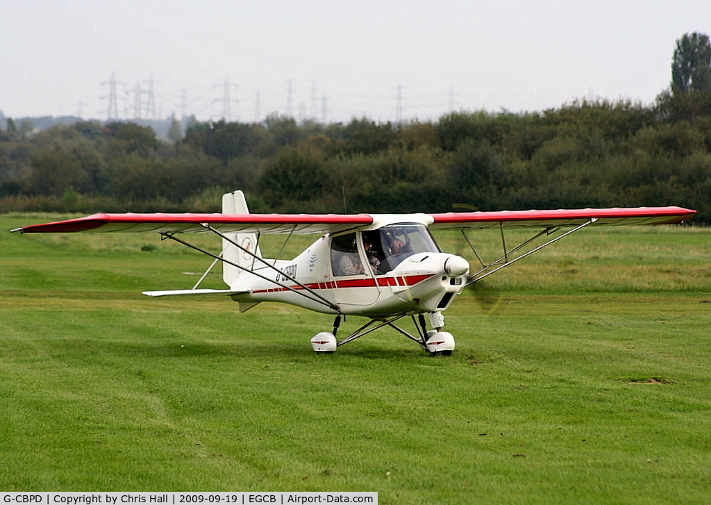 G-CBPD, 2003 Comco Ikarus C42 FB UK C/N PFA 322-13863, Barton Fly-in and Open Day