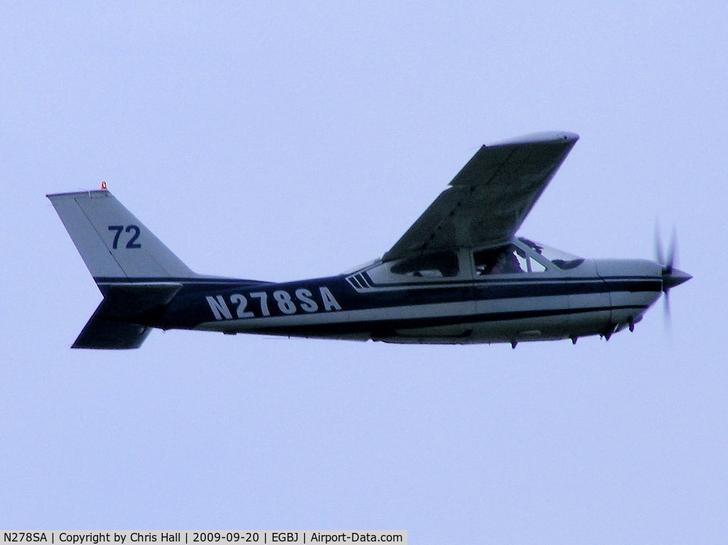 N278SA, 1974 Cessna 177RG Cardinal C/N 177RG0571, early morning departure