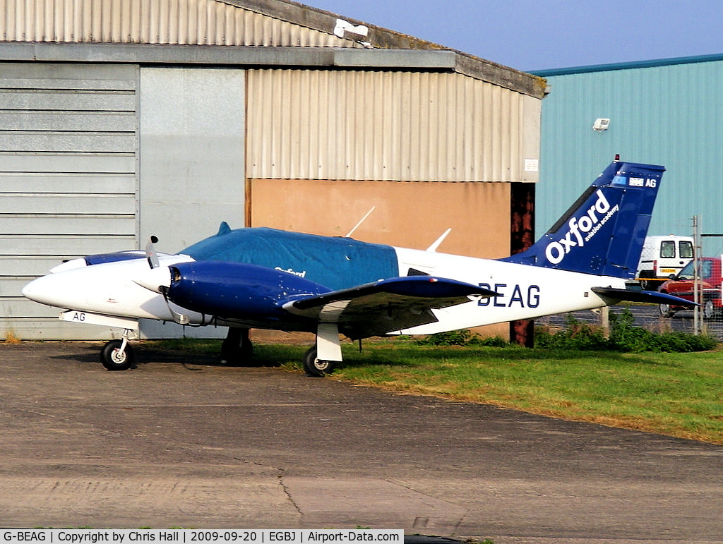 G-BEAG, 1976 Piper PA-34-200T Seneca II C/N 34-7670204, Oxford Aviation Academy Ltd