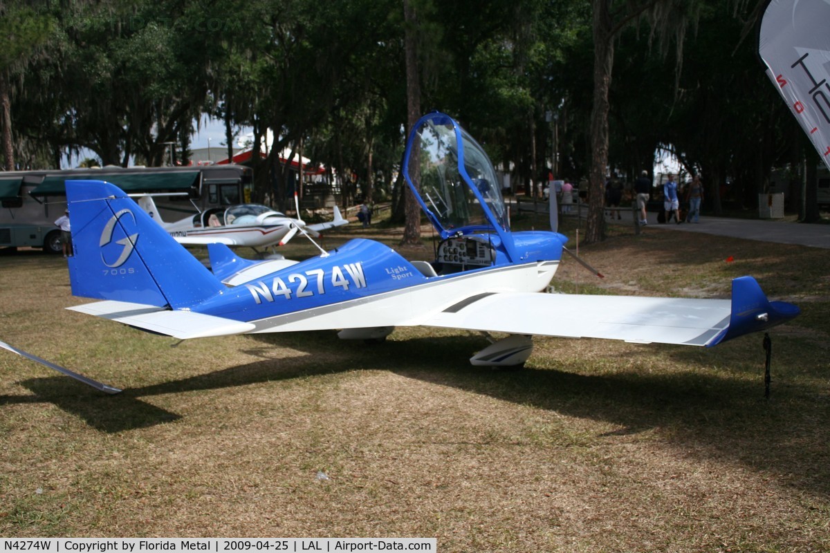 N4274W, 2007 Aero AT-4 LSA C/N AT4-013, Gobosh 700