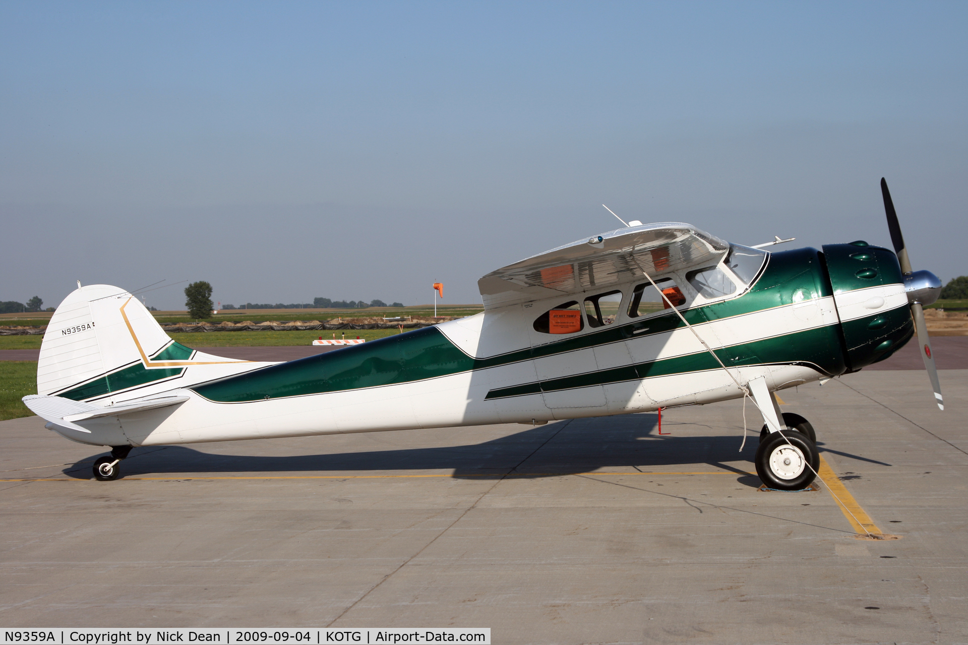 N9359A, 1950 Cessna 190 C/N 7522, KOTG