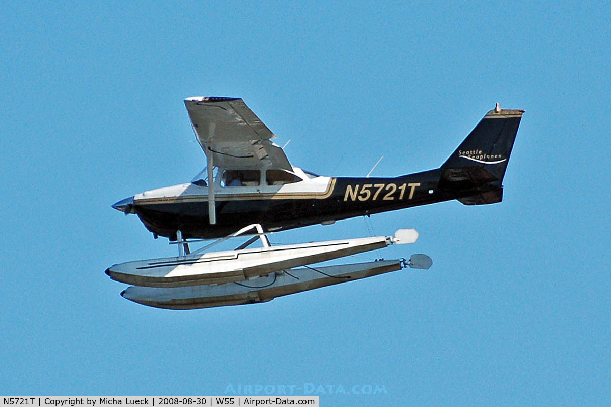 N5721T, 1964 Cessna 172E C/N 17251621, At Lake Union, Seattle, WA