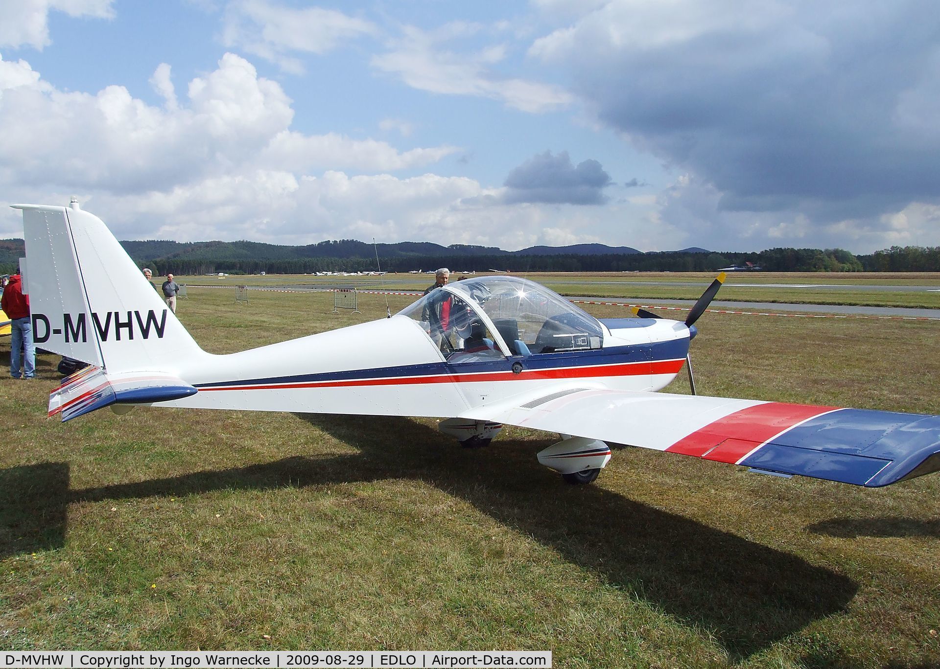 D-MVHW, Evektor EV-97 Eurostar C/N Not found D-MVHW, Evektor EV-97 Eurostar at the 2009 OUV-Meeting at Oerlinghausen airfield