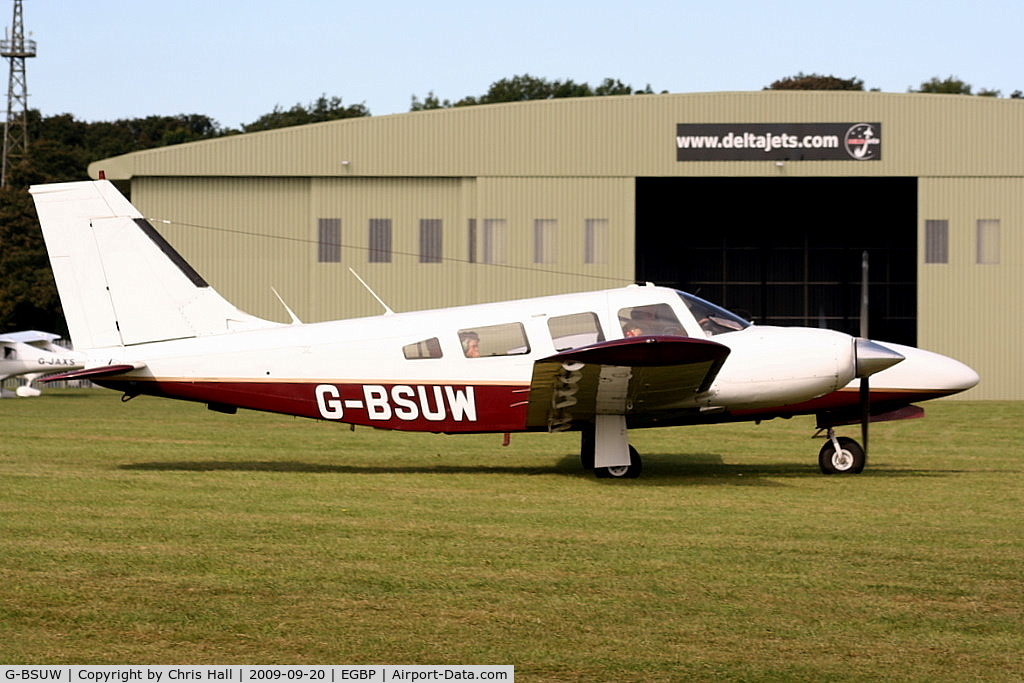 G-BSUW, 1977 Piper PA-34-200T Seneca II C/N 34-7870081, NPD Direct Ltd, Previous ID:  N2360M