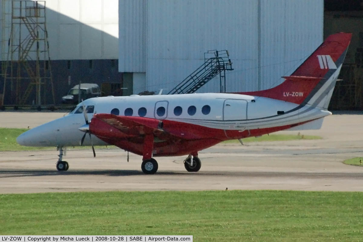 LV-ZOW, 1989 British Aerospace BAe-3201 Jetstream 32EP C/N 869, At Aeroparque (AEP)