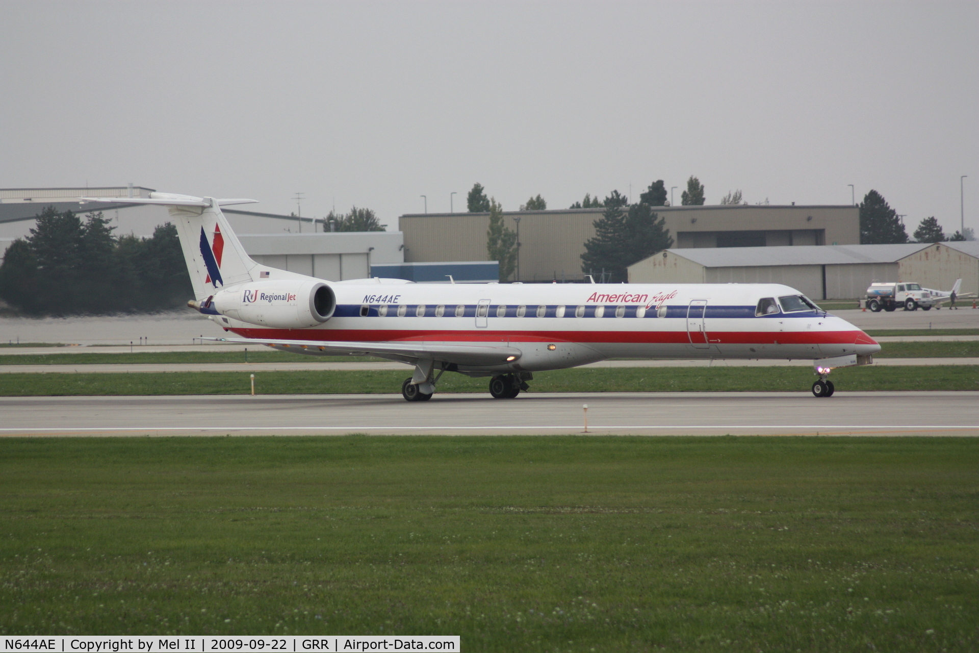 N644AE, 1999 Embraer ERJ-145LR (EMB-145LR) C/N 145204, EGF3692 - KGRR-KDFW - Departing RWY 8R