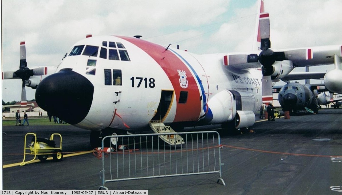1718, 1986 Lockheed C-130H Hercules C/N 382-5106, HC-130H United States Coast Guard