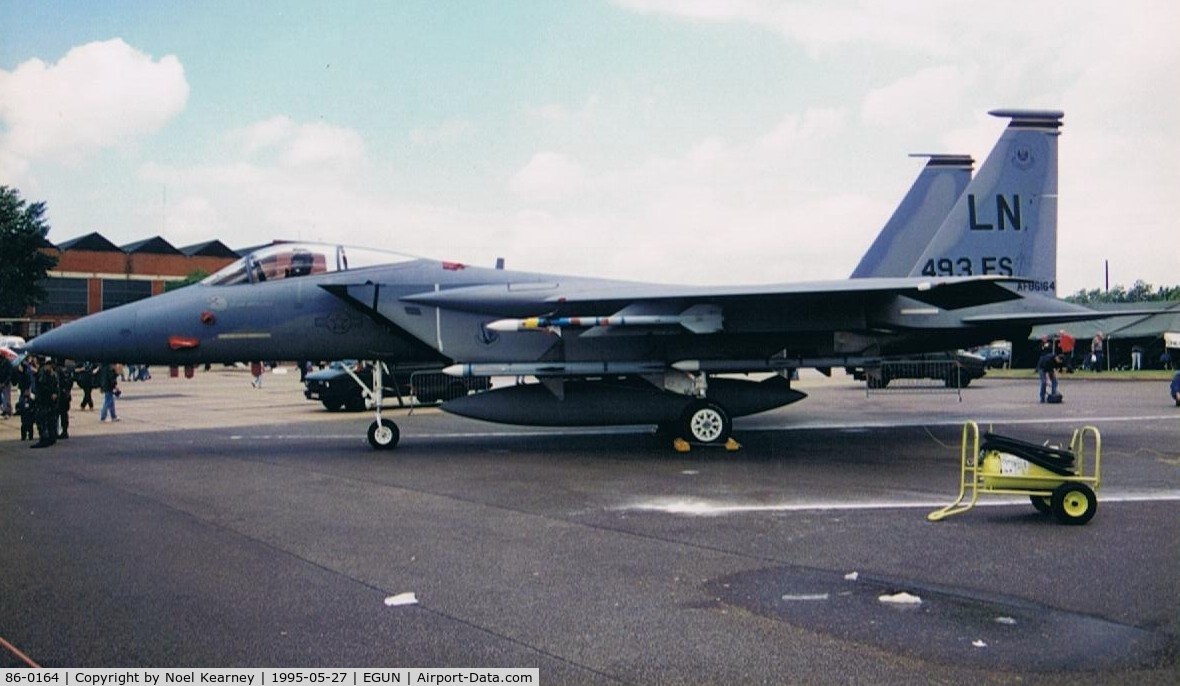 86-0164, 1986 McDonnell Douglas F-15C Eagle C/N 1011/C392, F.15C Eagle - U.S.A.F.