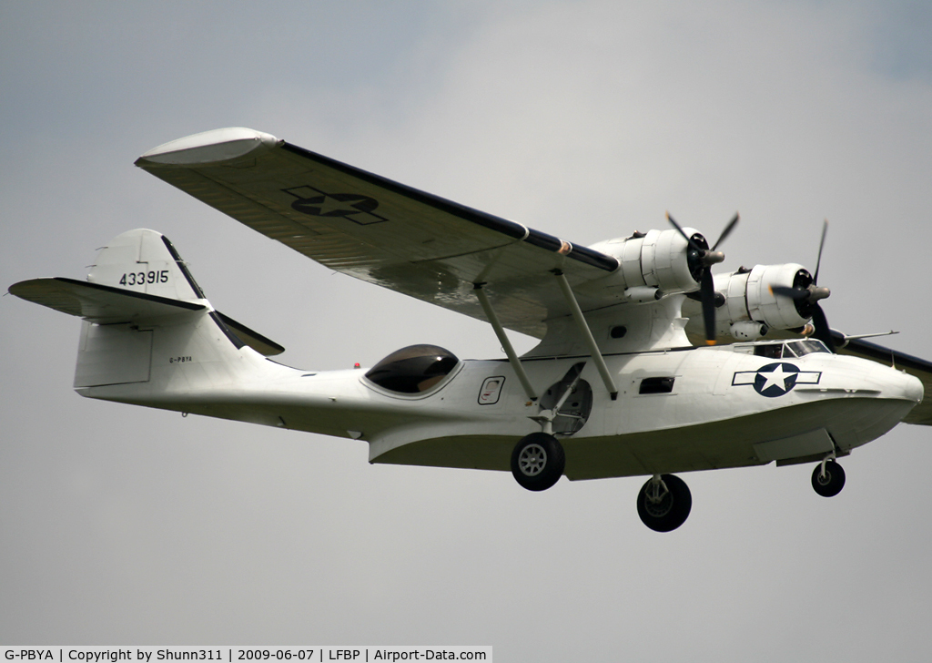 G-PBYA, 1944 Consolidated (Canadian Vickers) PBV-1A Canso A C/N CV-283, During his show of the Aviation Centennial Airshow 2009