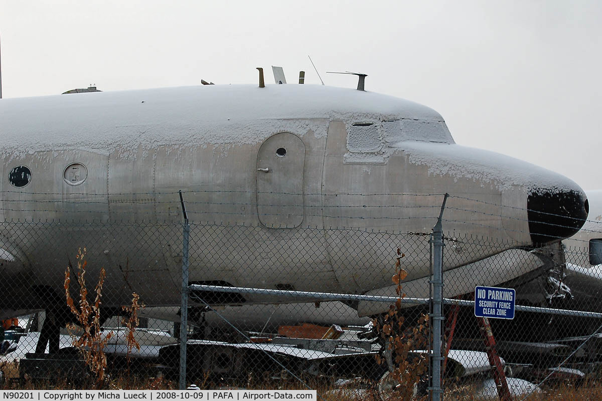 N90201, 1945 Douglas C-54D Skymaster C/N 10828, At Fairbanks, Alaska